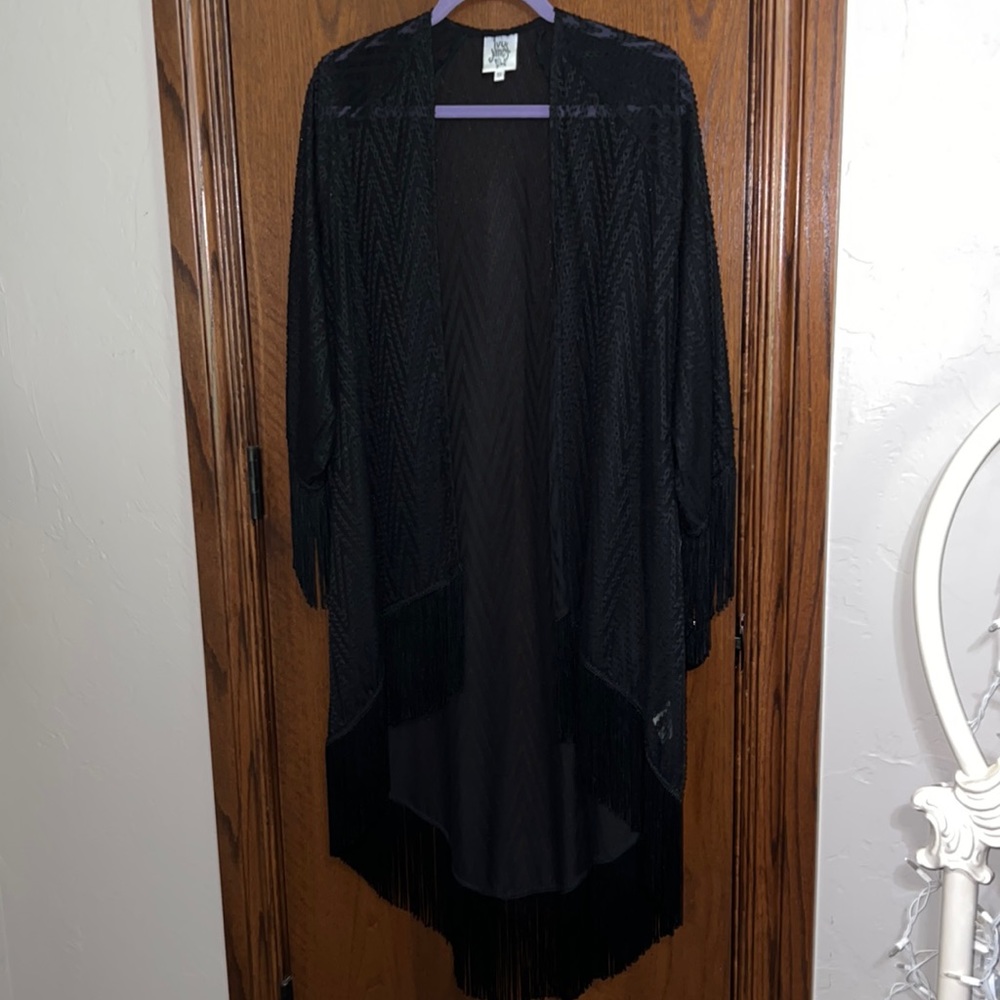 Ivy Jane fringed kimono